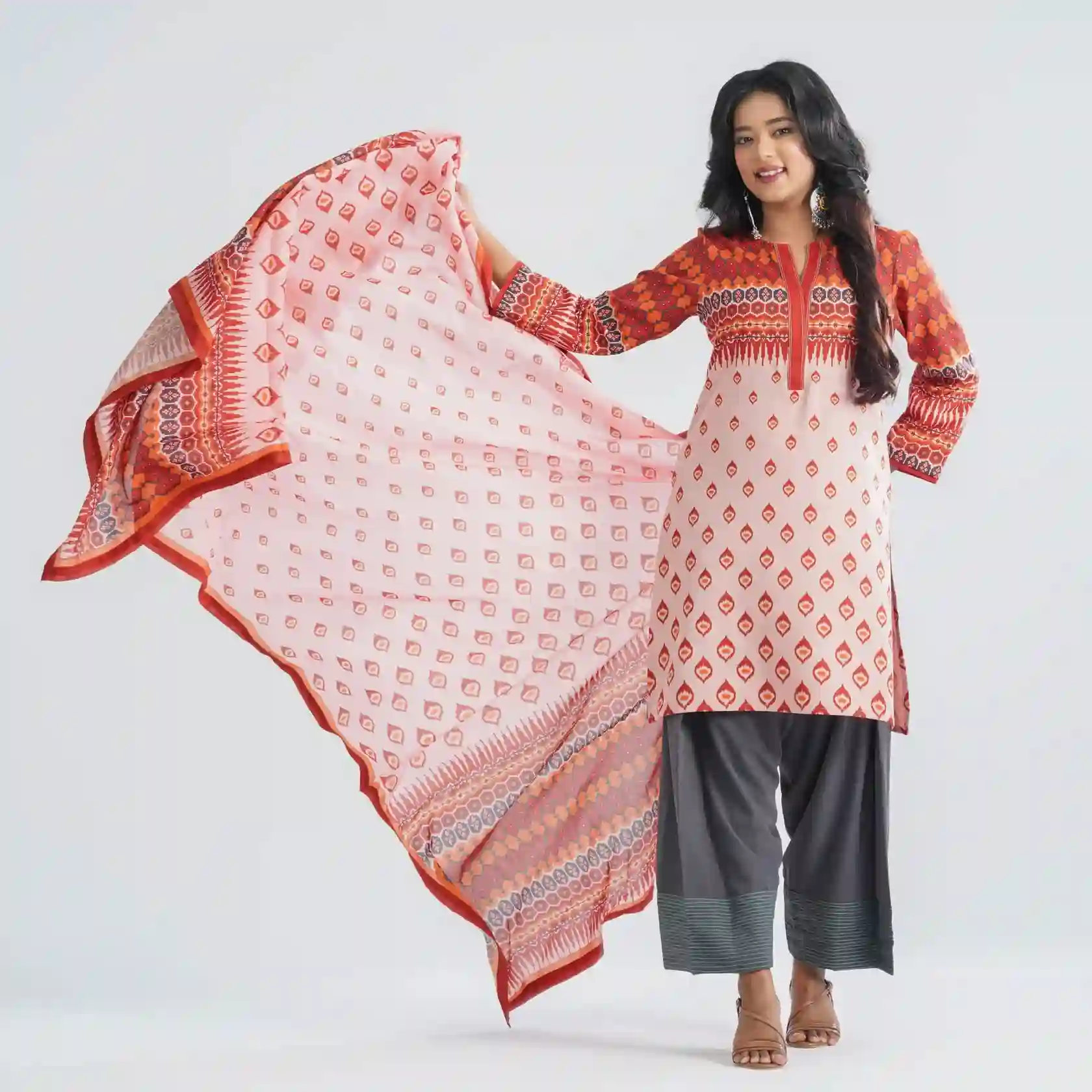 Women’s Printed Three Piece Set